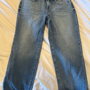 L'AGENCE Women's Blue Straight Leg Jeans